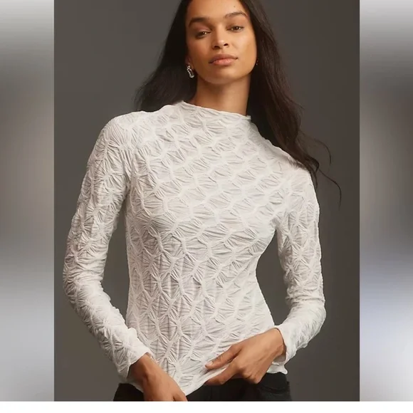 Maeve Anthropoplgy Blue Top - Picture 1 of 6